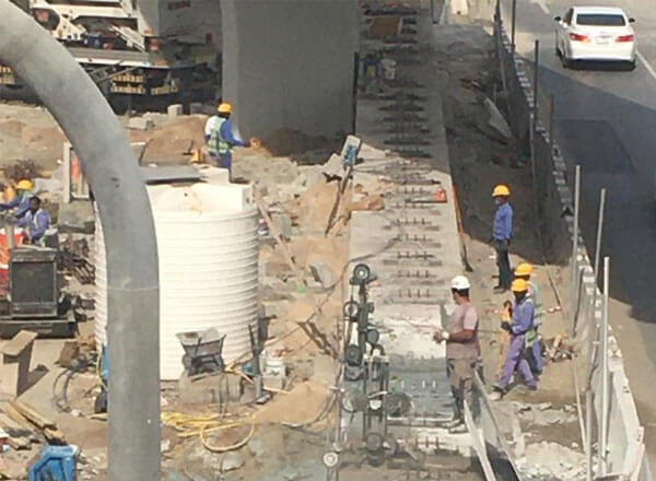 Under Bridge Foundation Cutting (Ajman)